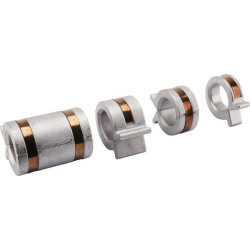 Smūgio ribojimo spaustukų rinkinys 45-50 mm (4 vnt.) RS4550