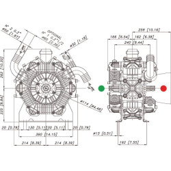 „Poly 2300-VD Bertolini“ siurblys 146022973VD