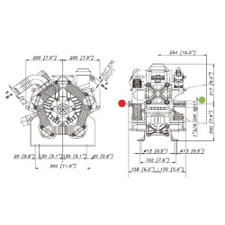 „Poly 2210-VD Bertolini“ siurblys 556000973VD