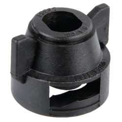 Bajonetinis dangtelis su tarpine, juodas ZF1663