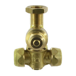 Antgalio laikiklis, žalvarinis, 2 padėčių, 3/8" M7511A0008