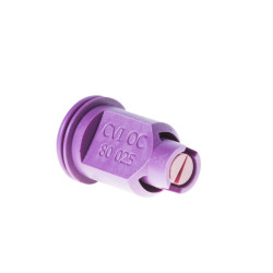 Oro įpurškimo necentrinis antgalis CVI OC 80° 025 violetinis keraminis Albuz CVIOC80025