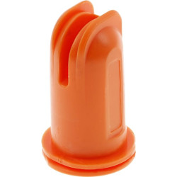 Plokščias vėduoklinis antgalis BX oranžinis keraminis ASJ BX045