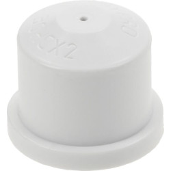 Tuščiaviduris kūginis antgalis HCX 80° 02, baltas plastikinis, Hypro 30HCX2