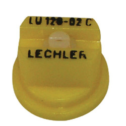 Plokščias vėduoklinis antgalis LU 120° 02 geltonas keraminis Lechler LU12002C