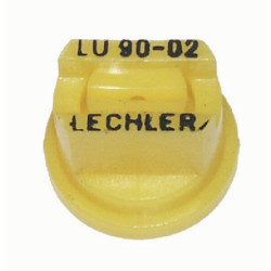 Plokščias vėduoklinis antgalis LU 90° 02 geltonas plastikinis Lechler LU9002POM