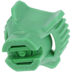 Plokščių vėduoklinių antgalių rinkinys (8 vnt.) RFX 90° 015 žalias RFX90015P008