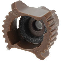 Plokščių vėduoklinių antgalių rinkinys (8 vnt.) AFX 120° 05 rudas AFX12005P008