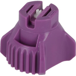 Plokščių vėduoklinių antgalių rinkinys (8 vnt.) ABX 80° 025 violetinis ABX80025P008