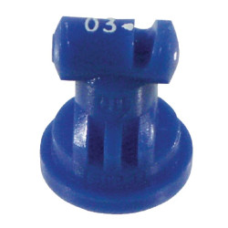 Plataus kampo antgalis TT 110° 03 mėlynas plastikinis TeeJet TT11003VP