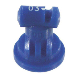 Plataus kampo antgalis TT 110° 03 mėlynas plastikinis TeeJet TT11003VP