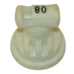 Plataus kampo antgalis TT 110° 08, baltas plastikinis, „TeeJet TT11008VP“