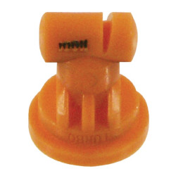 Plataus kampo antgalis TT 110° 01 oranžinis plastikinis TeeJet TT11001VP