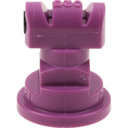 Dvigubas plokščias vėduoklinis antgalis TTJ 110° 025 violetinis plastikinis TeeJet TTJ60110025VP