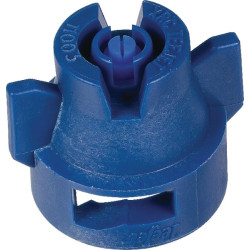 Plokščias vėduoklinis antgalis XRC 110° 03 mėlynas plastikinis TeeJet XRC11003VP