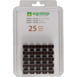 Oro įpurškimo antgalis AM 110° 05 rudas plastikinis Agrotop AM11005P025