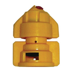 Dvigubo vėduoklinio antgalio antgalis TDHS 110° 02, geltonas, keraminis, Agrotop TDHS11002