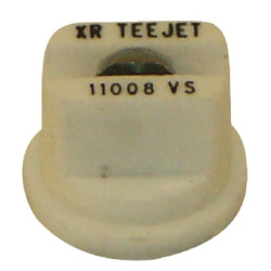 Plokščias vėduoklinis antgalis XR 110° 08, baltas, nerūdijantis plienas, „TeeJet XR11008VS“