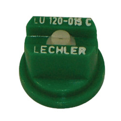 Plokščias vėduoklinis antgalis LU 120° 015 žalias keraminis Lechler LU120015C