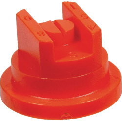 Plokščias vėduoklinis antgalis SF 80° 01 oranžinis plastikinis ASJ SF08001