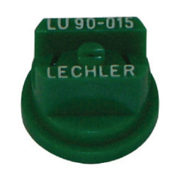 Plokščias vėduoklės formos antgalis LU 90° 015 žalias plastikinis Lechler LU90015POM