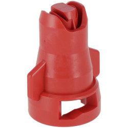 Dvigubas plokščias vėduoklinis antgalis XDT 130° 04 raudonas plastikinis Lechler XDT13004