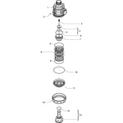 Siurbimo filtras 1 1/4" 80-120 l/min, 50 akių 3132453