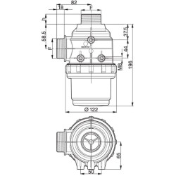 Siurbimo filtras 1 1/4" 100-160 l/min 3142053