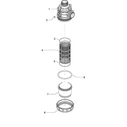 Siurbimo filtras 1 1/4" 100-160 l/min 3142053