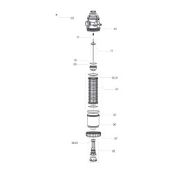 Siurbimo filtras 2" savaime išsivalantis LT 80 Mesh 31725735