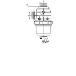 Siurbimo filtras 1 1/4 colio, 50 tinklelių 3142553