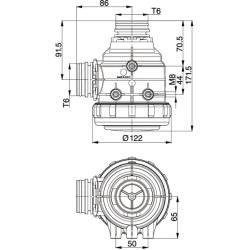 Siurbimo filtras T6 50 tinklelio 31320E3