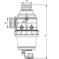 Siurbimo filtras T7 50 tinklelio 31624F3