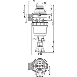 Siurbimo filtras 100-160l T6 31424E3