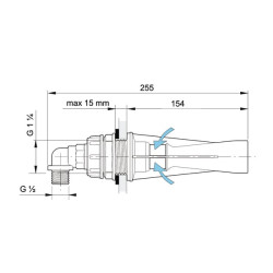 2 mm keraminis bako maišytuvas 5022032