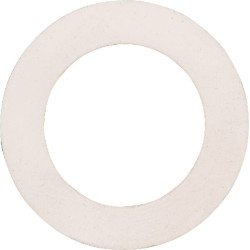 Plokščias sandariklis 26x40x2, baltas G50003