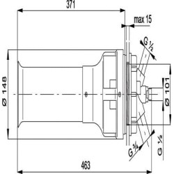 Bako maišytuvas 2 mm 502053AKB