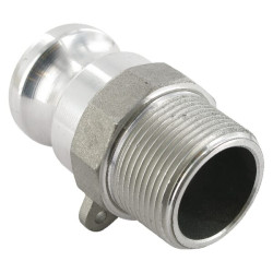 Camlock Type F 1 1/4" išorinis sriegis aliuminio HCN100FAL032