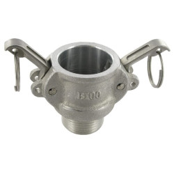 Camlock Type B 1" išorinis sriegis aliuminio HCN100BAL025