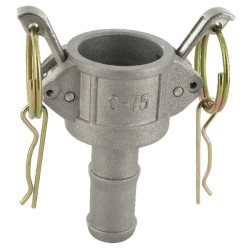 Camlock Type C 3/4" žarnos galas aliuminio HCN100CAL019