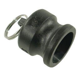 Camlock tipo DP 1 1/2 colio kamštis, polipropilenas 18106G