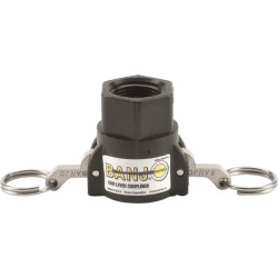 Camlock 3/4" moteriška x 3/4" NPT moteriška Banjo 075D
