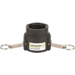 Camlock 2" vidinis x 2" NPT vidinis sriegis, bandžos jungtis, 200D