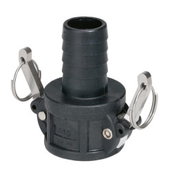 „Camlock“ C tipo 3/4 colio žarnos antgalis, polipropilenas 8034203