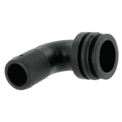 Žarnos jungtis 90° 25 mm su išoriniu sriegiu T4 1191425