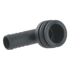 Žarnos jungtis 90° 16 mm su išoriniu sriegiu T4 1191416