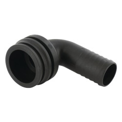 Žarnos jungtis 90° 30 mm su išoriniu sriegiu T6 1191630