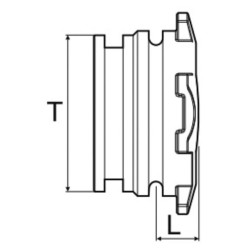 Uždarymo kamštis T5 42 mm 219150