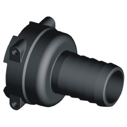 Tiesi žarnos jungtis 20 mm su kištuku T4 1090420