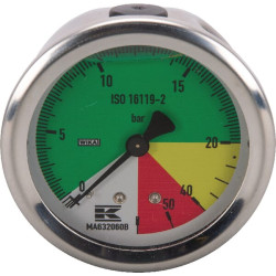 Manometras 63 mm Ø 0-20-60 MA632060B